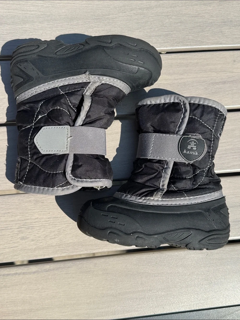 Kamik Toddler Winter Rain Snow Boots Fleece Lined 8
